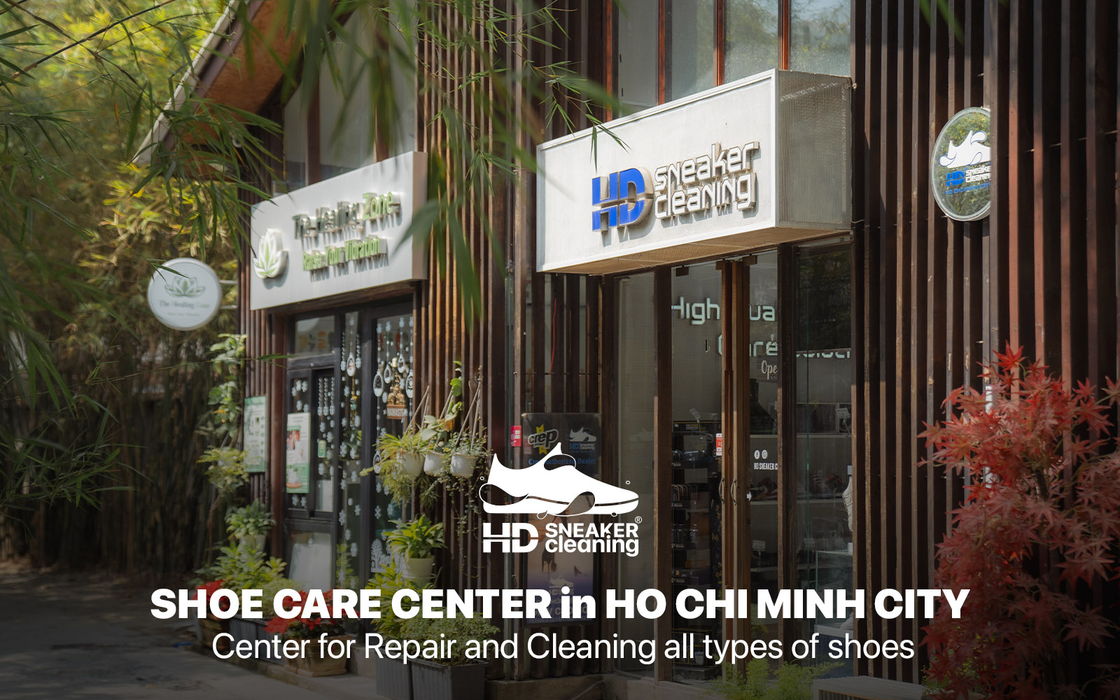 Shoe care center in Ho Chi Minh City