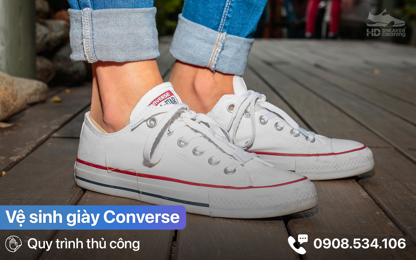 Vệ Sinh Giày Converse tại TPHCM