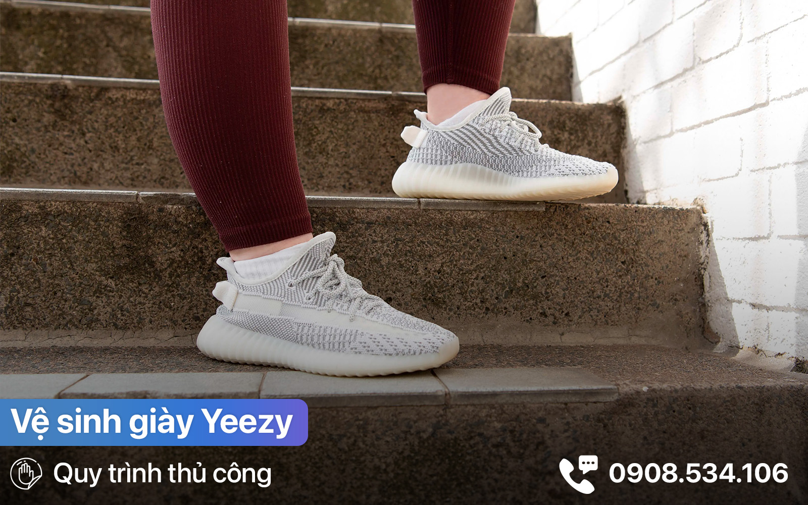 Vệ Sinh Giày Yeezy tại TPHCM