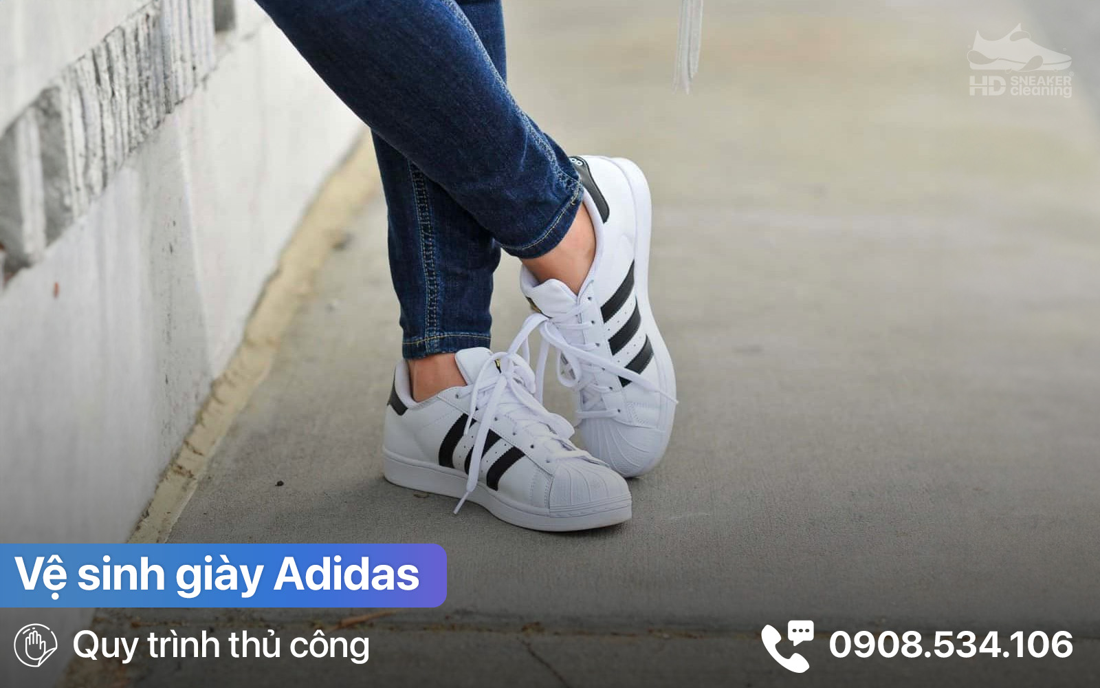 Vệ Sinh Giày Adidas tại TPHCM