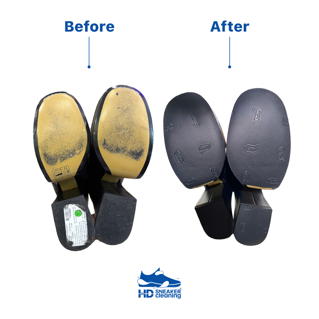 Before After thay đế, dán đế & sửa giày thể thao tại HD Sneaker Cleaning #9