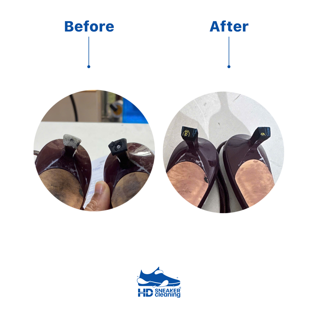 Before After thay đế, dán đế & sửa giày thể thao tại HD Sneaker Cleaning #10