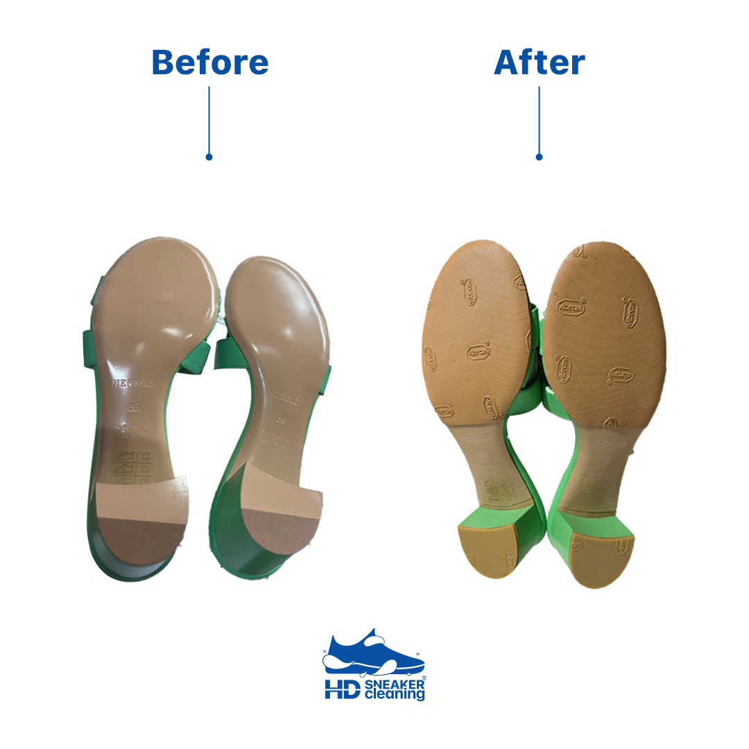 Before After thay đế, dán đế & sửa giày thể thao tại HD Sneaker Cleaning #11
