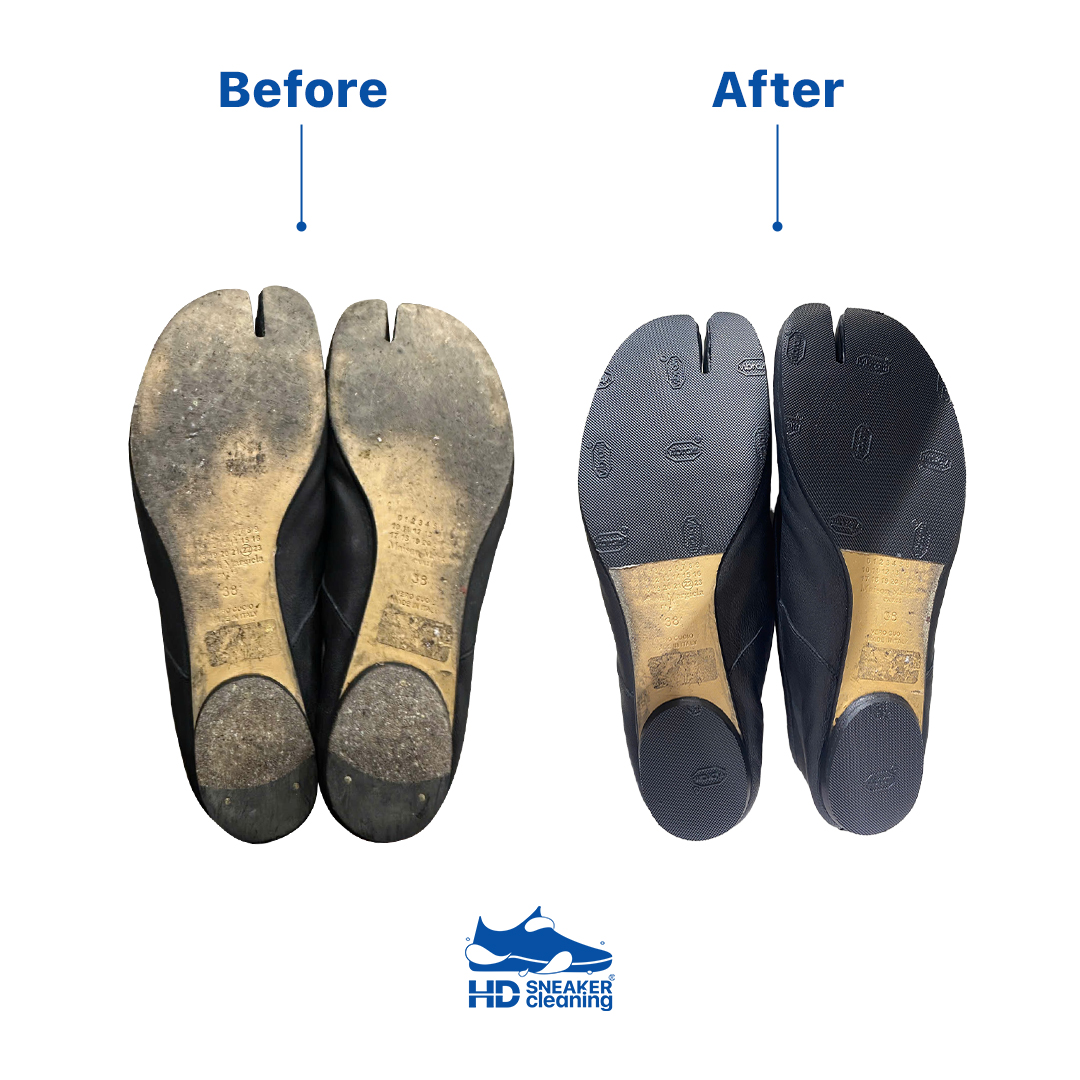 Before After thay đế, dán đế & sửa giày thể thao tại HD Sneaker Cleaning #23
