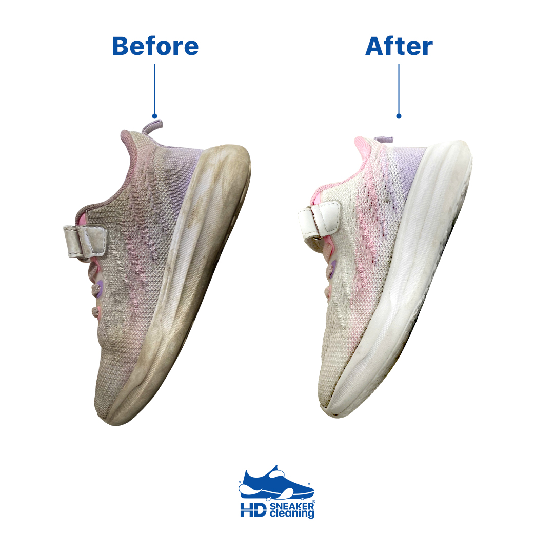 Before After vệ sinh giày sneaker tại HD Sneaker Cleaning #2