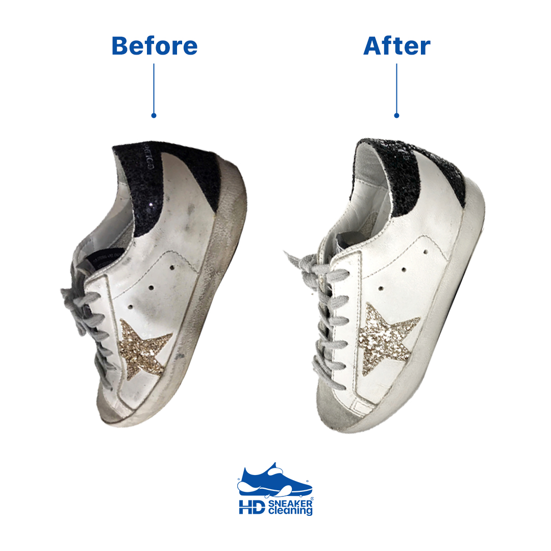 Before After vệ sinh giày sneaker tại HD Sneaker Cleaning #13