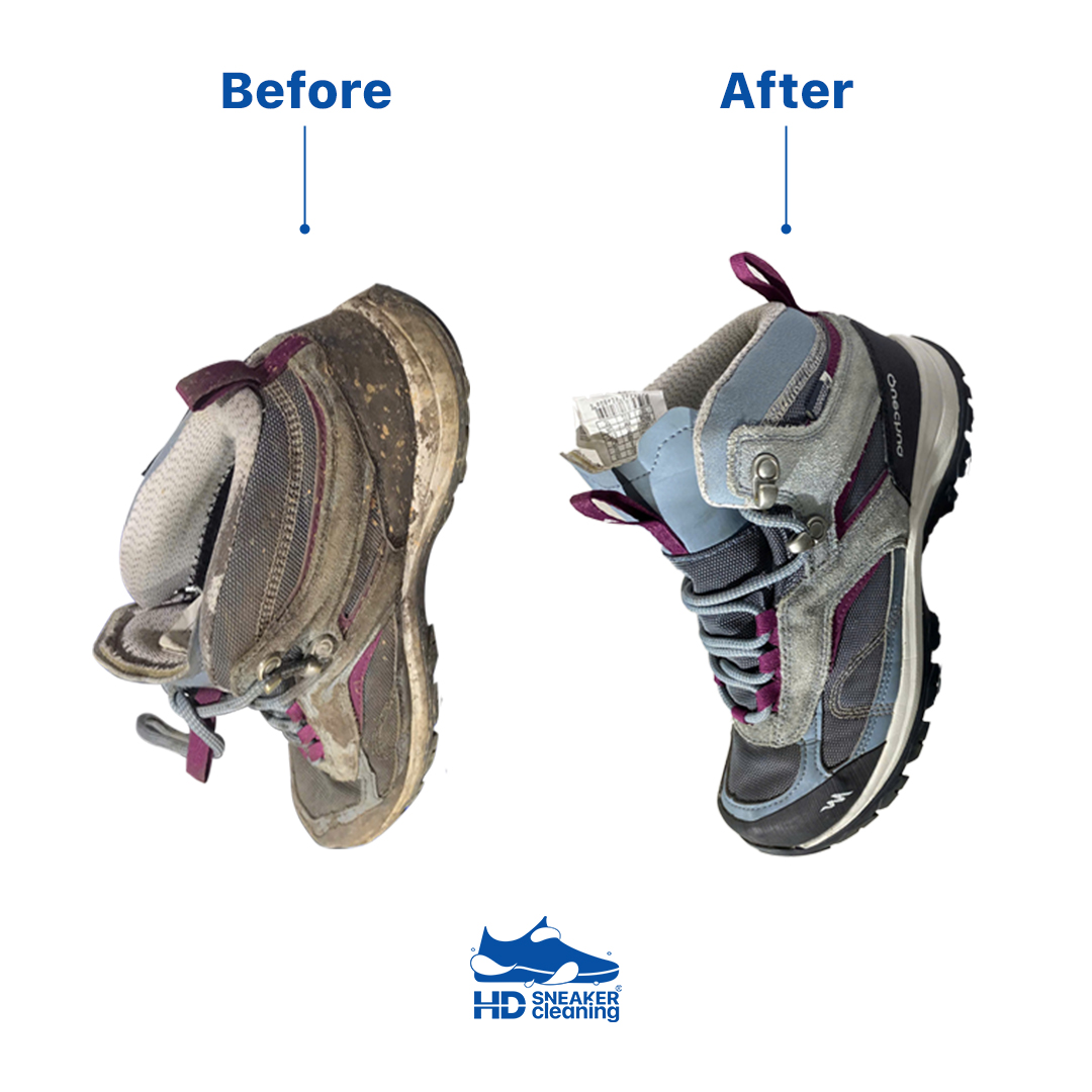 Before After vệ sinh giày sneaker tại HD Sneaker Cleaning #17
