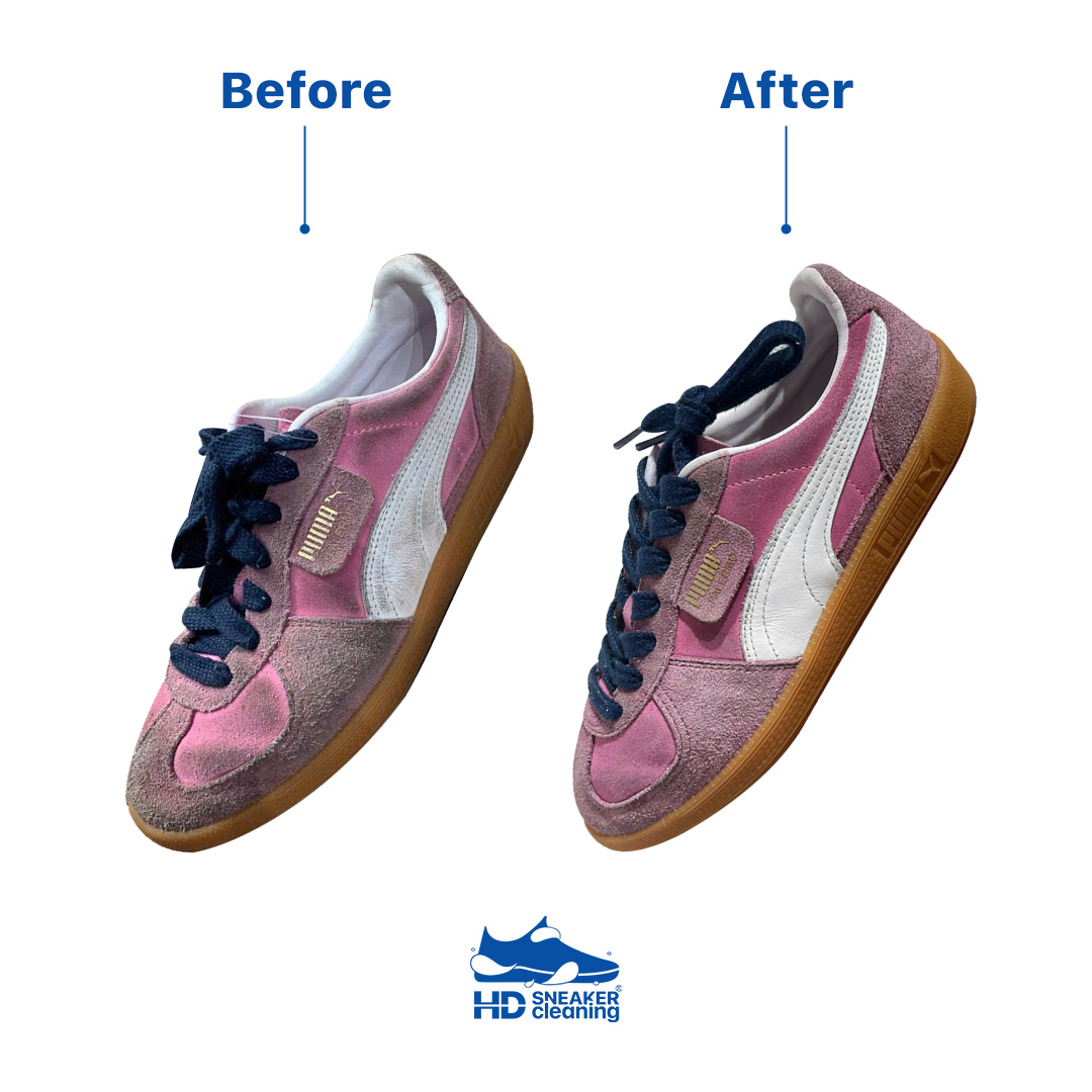 Before After vệ sinh giày sneaker tại HD Sneaker Cleaning #19