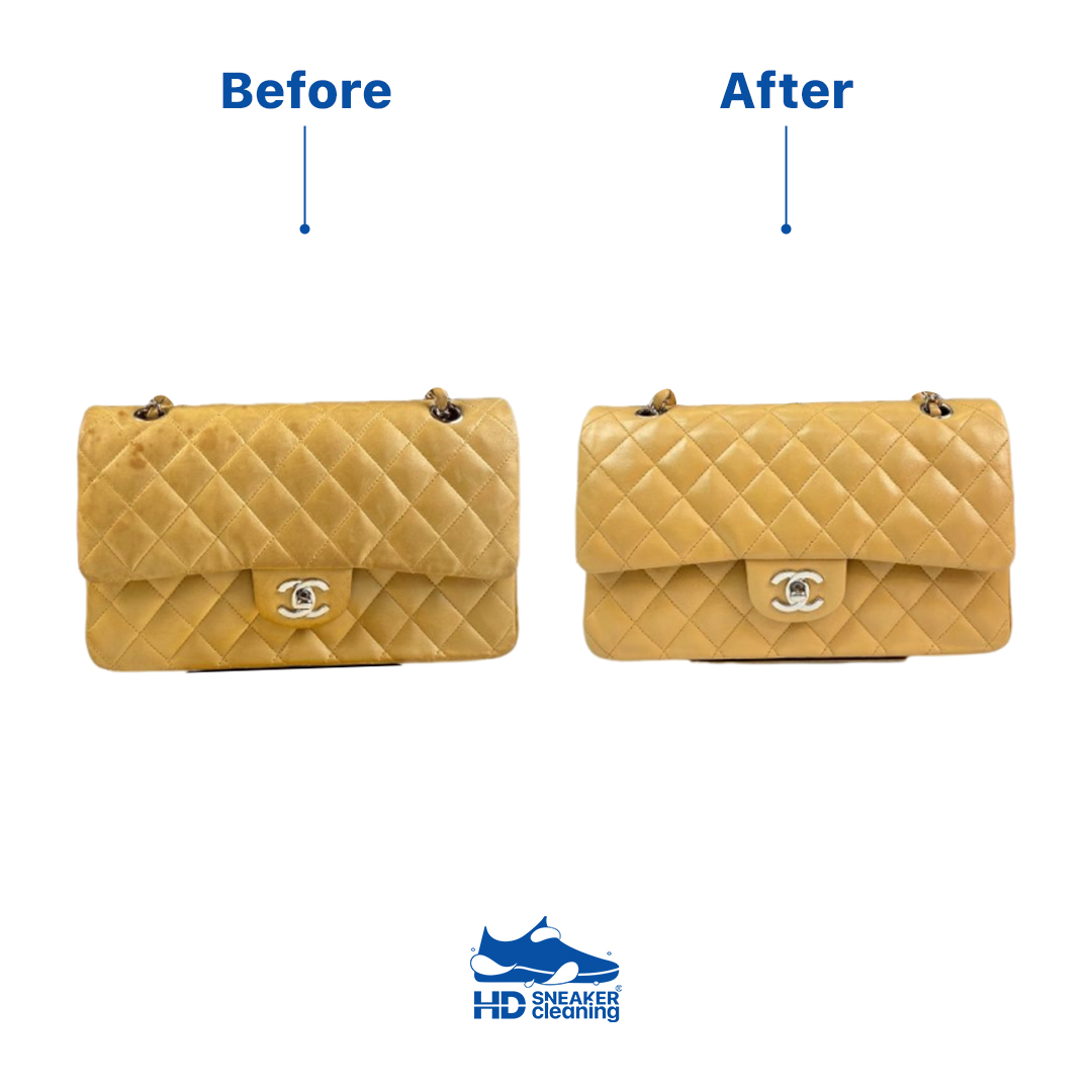 Before After vệ sinh túi xách hàng hiệu tại HD Sneaker Cleaning #26