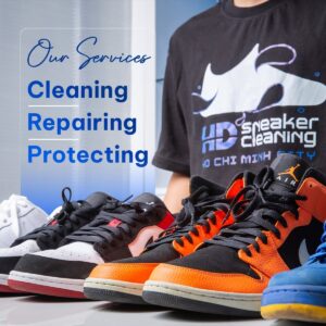 Vệ Sinh Giày Quận 7 (Phú Mỹ Hưng) Uy Tín Từ 135k | HD Sneaker